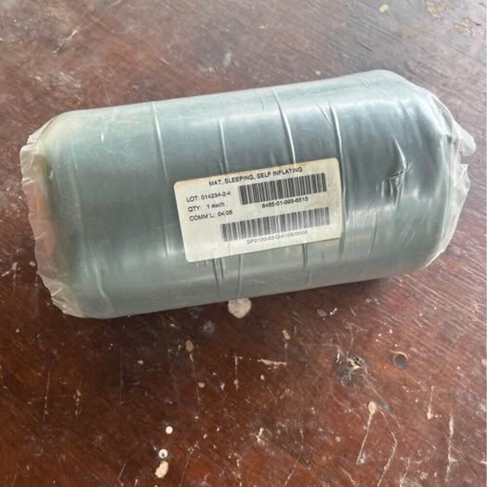 US army self inflating sleeping pad
